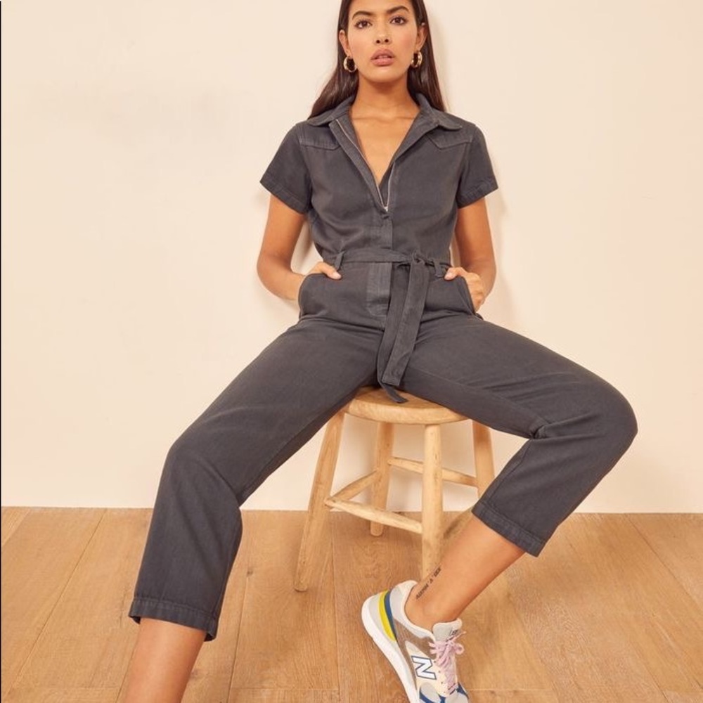 Reformation Kenny Boiler Jumpsuit